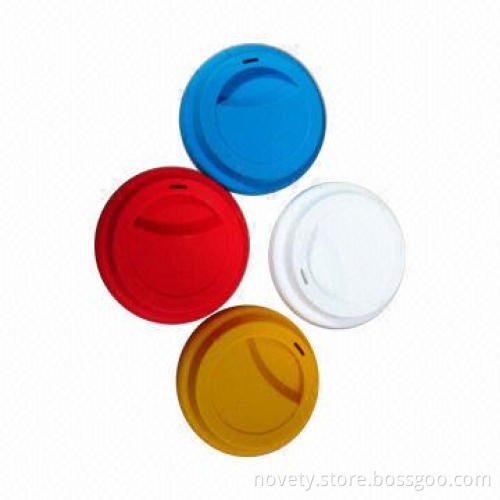 Ceramic Mug with Cover, Made of Ceramic, with Silicone Grip and 450mL Capacity